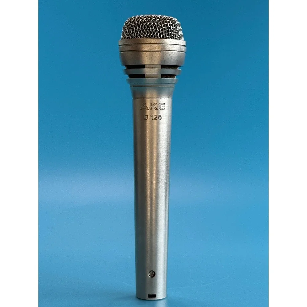 AKG D125 Dynamic Microphone Vintage Austria 200 Ohm Professional Audio
